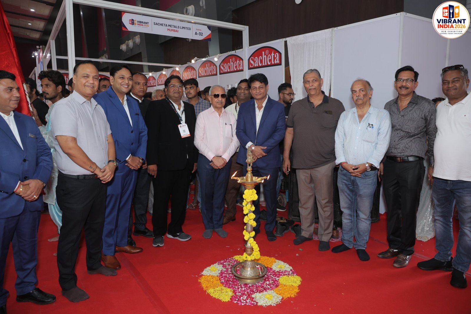 Chief guests gathered during the opening ceremony